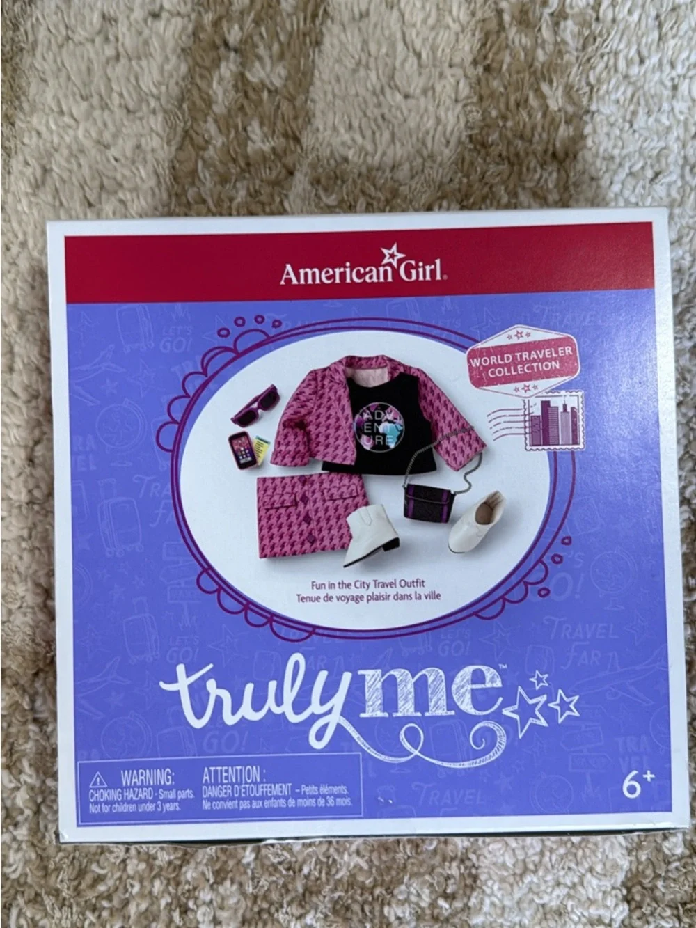 NIB American Girl Truly Me Fun in the City Travel Outfit